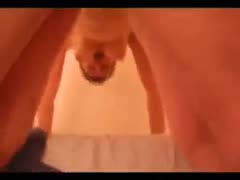 A older, short-haired harlot gets roughed up in incest intercourse after blowing her son's dick.
